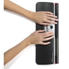 Contour RollerMouse Red Plus - Ergonomic Central Pointing Device in Black & Silver - Enhance Your Productivity!